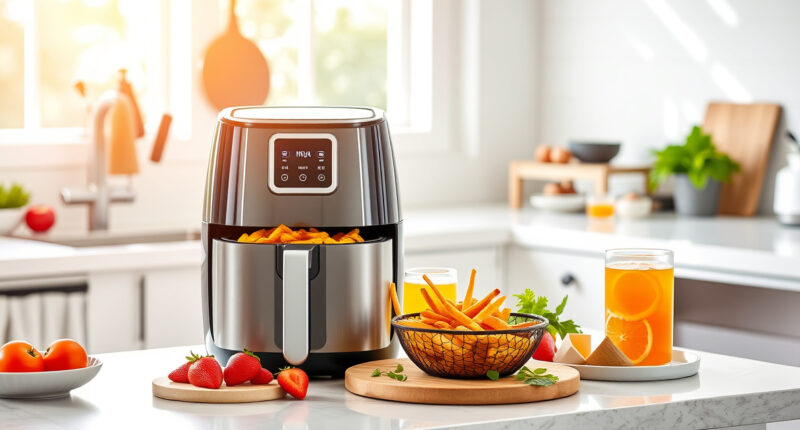 Host Effortlessly with the Ninja Air Fryer 4 Qt for Summer Gatherings