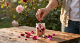 I’m Making Rose Salt From Garden-Grown Petals – It’s My Secret Ingredient When I Bake The Best Brownies In Town