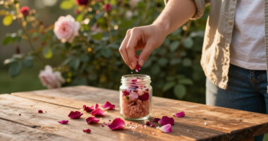 I’m Making Rose Salt From Garden-Grown Petals – It’s My Secret Ingredient When I Bake The Best Brownies In Town