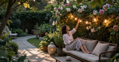 Jennifer Aniston's Garden Lighting Trick Is Perfect For Cozy Season – And You Can Copy It For $50