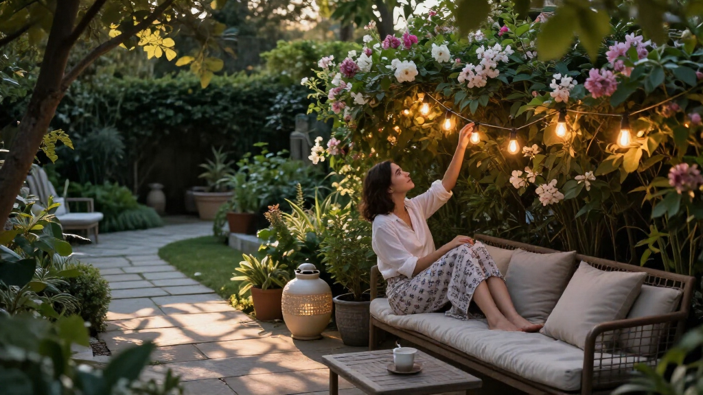 Jennifer Aniston's Garden Lighting Trick Is Perfect For Cozy Season – And You Can Copy It For $50