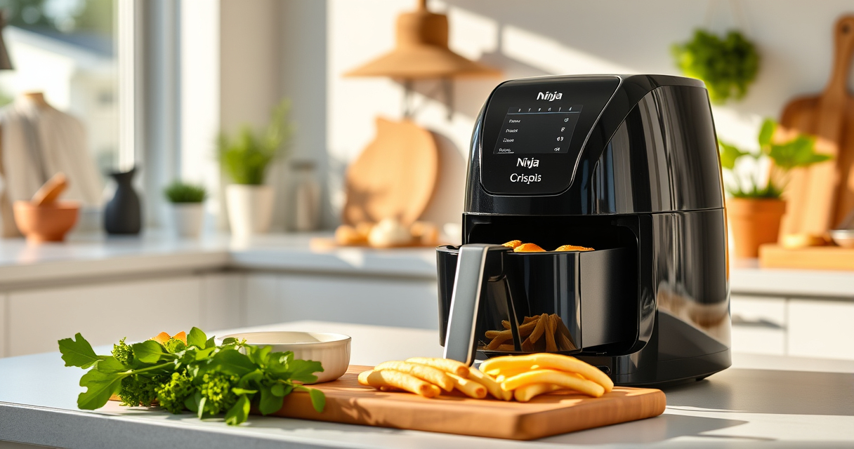 Ninja Crispi Glass Air Fryer: Perfect for Summer Snacks & Grilling Prep