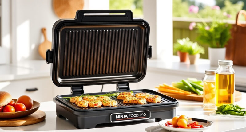 Ninja Foodi Pro 5-in-1 Indoor Grill: Your Summer Kitchen Sidekick