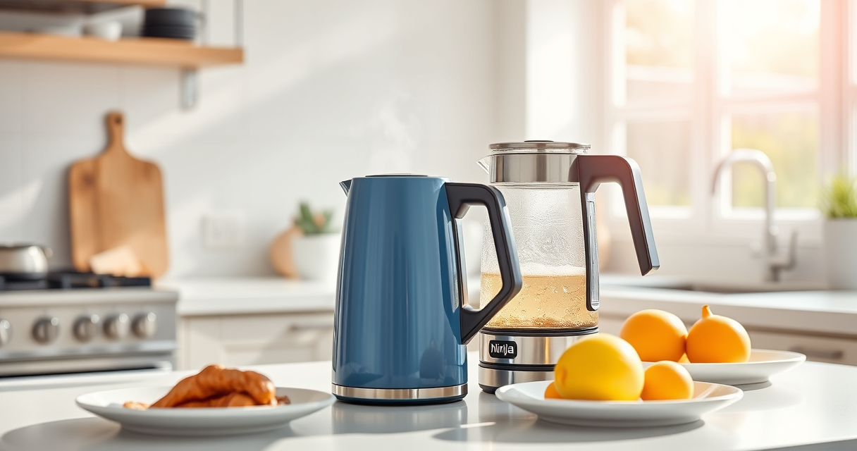 Ninja KT200BL Electric Kettle: Perfect for Summer Tea & Coffee