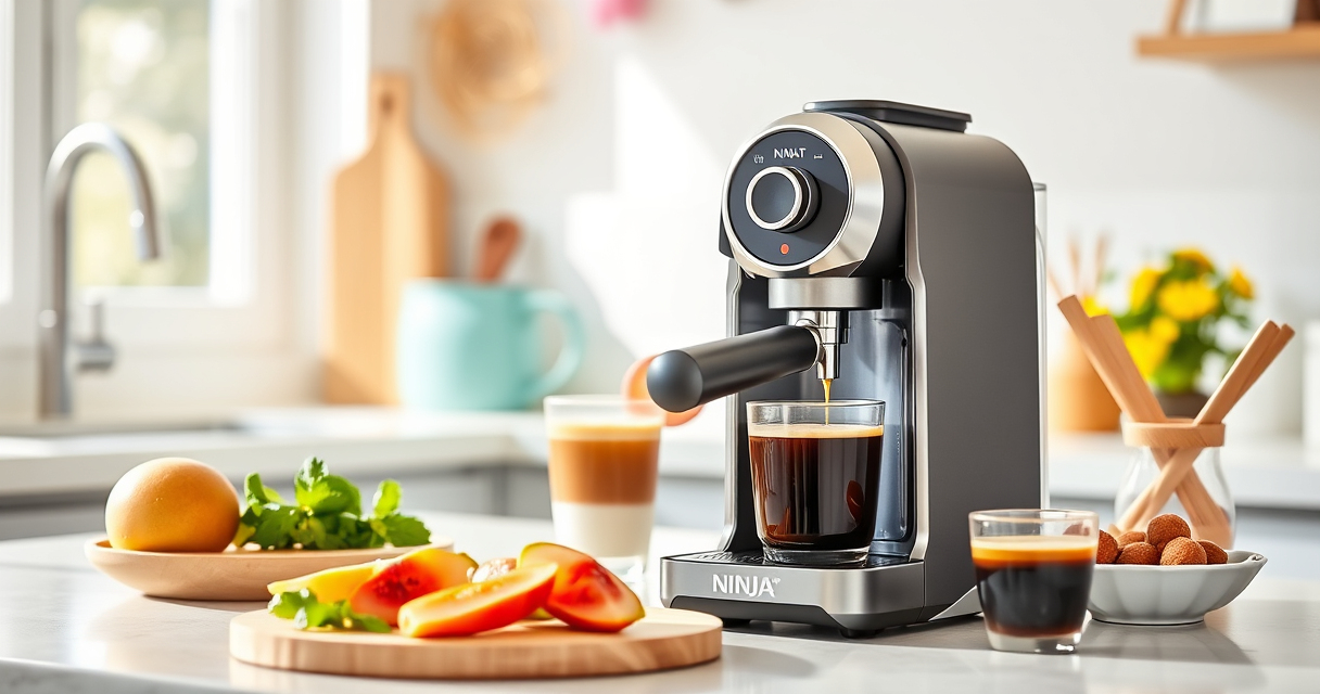 Ninja Luxe Café Mini: Effortless Summer Coffee Moments