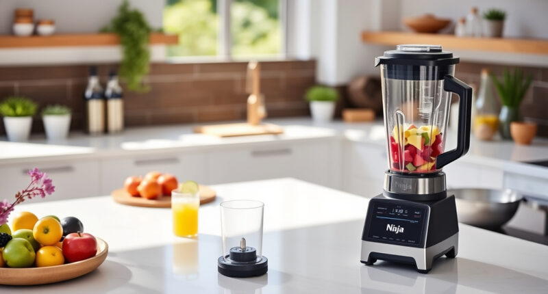 Ninja Professional Blender: Perfect for Summer Smoothies & Frozen Drinks