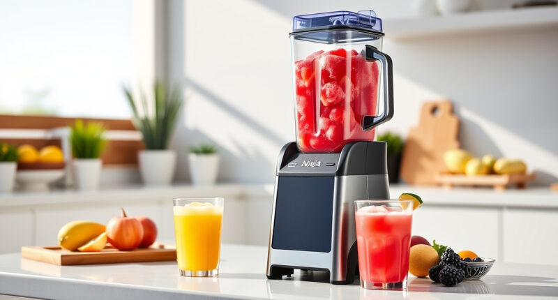 Ninja SLUSHi Frozen Drink Maker: Perfect Summer Chill Outdoors