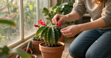 The Simple Fall Trick That Makes A Christmas Cactus Flower For The Holidays