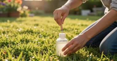 This Easy DIY Trick Solves 4 Common Lawn Problems At Once – All It Takes Is A Piece Of Old Chain-Link Fencing