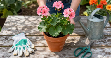 What Do With Geraniums In September – 4 Easy Tasks To Help Plants Survive & Thrive Again Next Summer