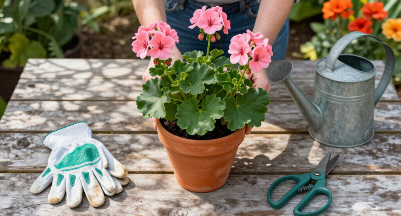 What Do With Geraniums In September – 4 Easy Tasks To Help Plants Survive & Thrive Again Next Summer