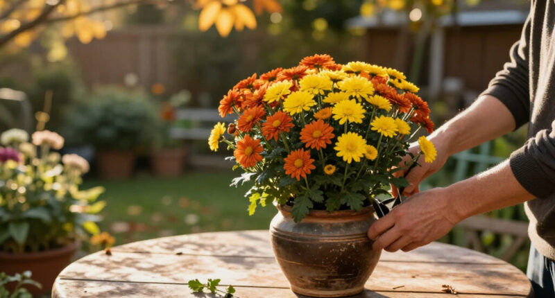 What To Do With Chrysanthemums In September For A Fabulous Fall Display