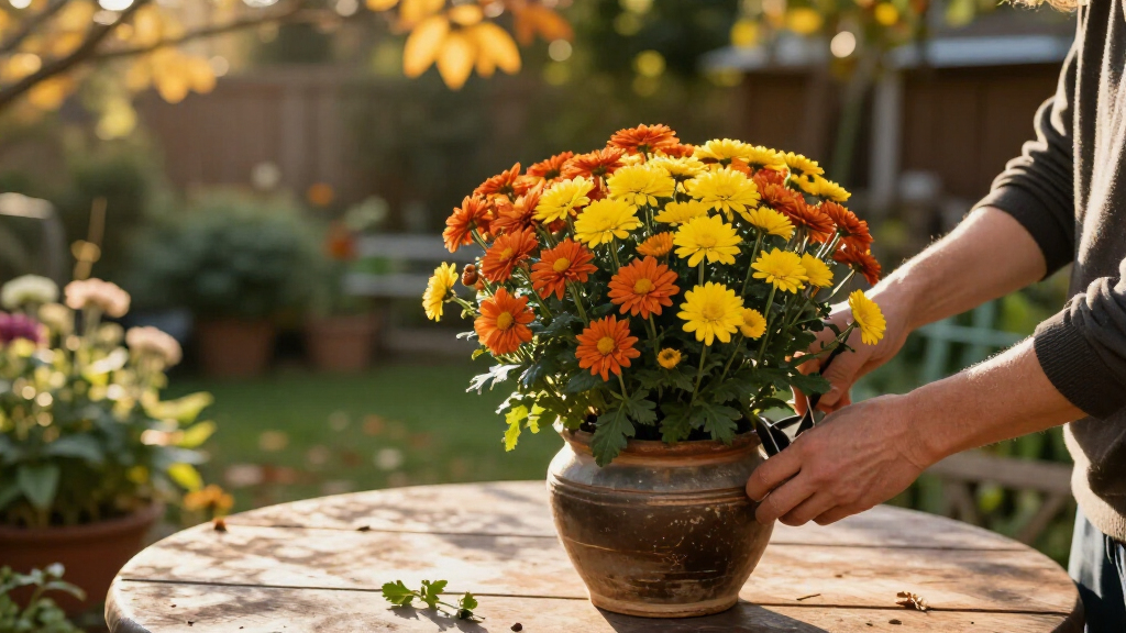 What To Do With Chrysanthemums In September For A Fabulous Fall Display