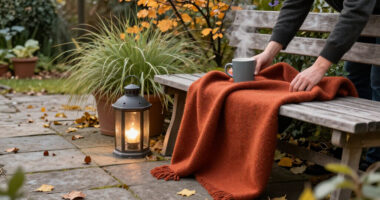 4 Ways I’m Transitioning My Garden Into A Cosy Outdoor Living Space For Autumn