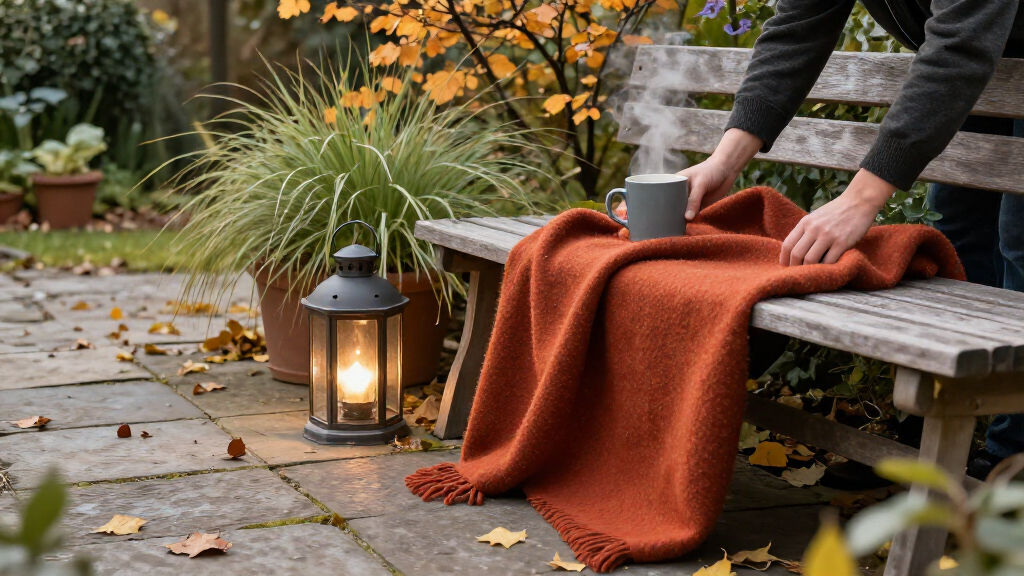 4 Ways I’m Transitioning My Garden Into A Cosy Outdoor Living Space For Autumn