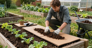5 Clever Ways To Use Cardboard In Your Garden
