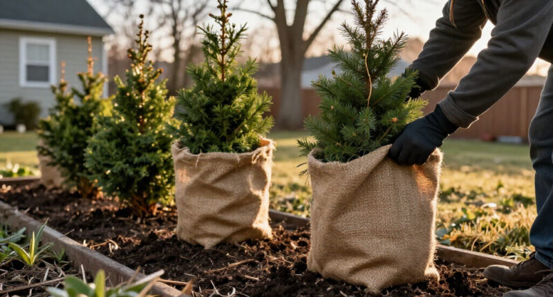 5 Evergreens That Need Winter Protection After You Plant Them