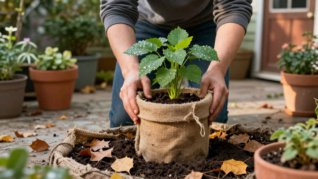 Do These 3 Things To Protect Your Container Plants Before The First Frost, Says My Professional Gardener Husband