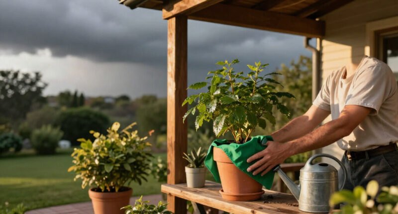Do This Vital Job Before The Weather Worsens To Keep Your Potted Plants Safe, Urge Garden Pros