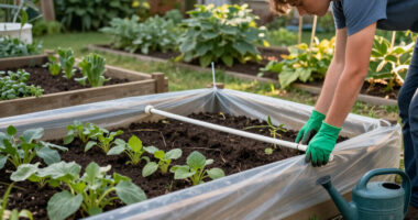 How To Build A PVC Hoop House For Raised Garden Beds
