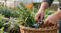 How To Harvest Herbs For Winter Cooking Before The First Frost
