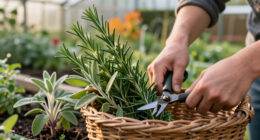 How To Harvest Herbs For Winter Cooking Before The First Frost
