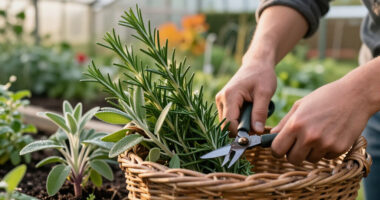 How To Harvest Herbs For Winter Cooking Before The First Frost