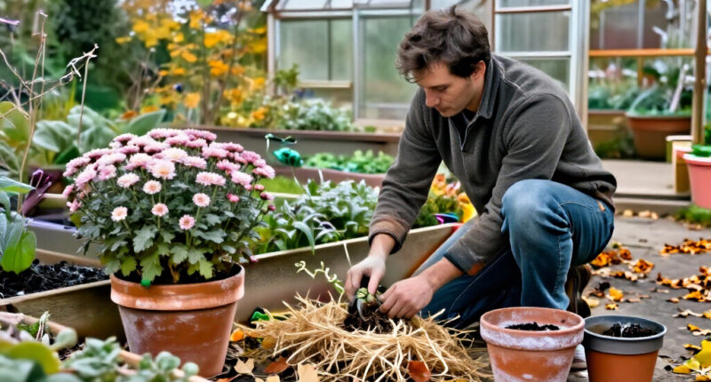 How To Overwinter Hardy Garden Chrysanthemums