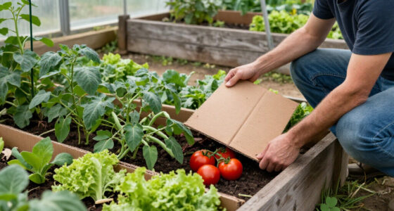 I Mulched My Veggie Bed With Cardboard And Enjoyed A Bumper Harvest – So Yes, It Does Work