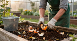 My 6-Ingredient Fall Soil Recipe Turns Kitchen Scraps Into Garden Gold – No Compost Bin Required