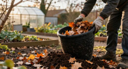 The Clever Secret To Speed Fall Leaves Into Free Compost By Spring