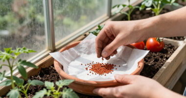 This Coffee Filter Trick Helps Dry Your Freshly Harvested Seeds So You Can Cultivate Bigger Yields Next Year