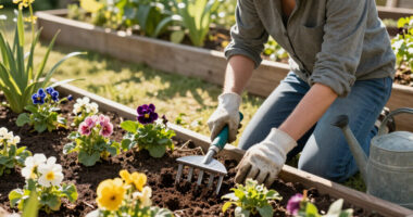 This Compact Tool Is Essential For Cleaning Up Small Flower Beds Fast – And It's Less Than $10