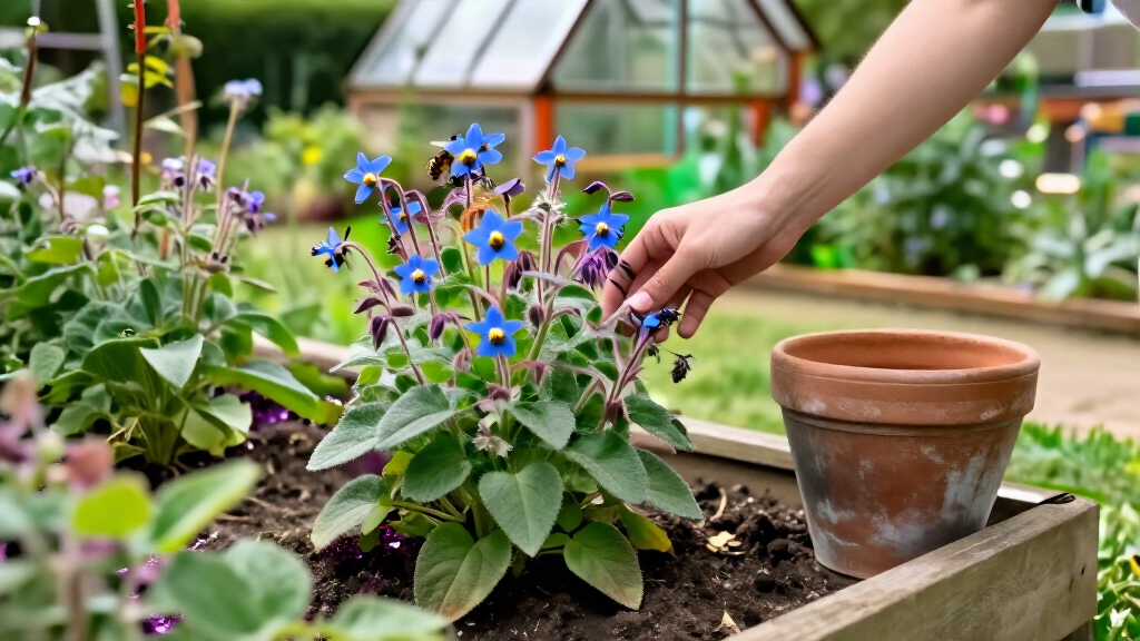 What Is Borage? Learn To Grow This Pollinator-Friendly Herb