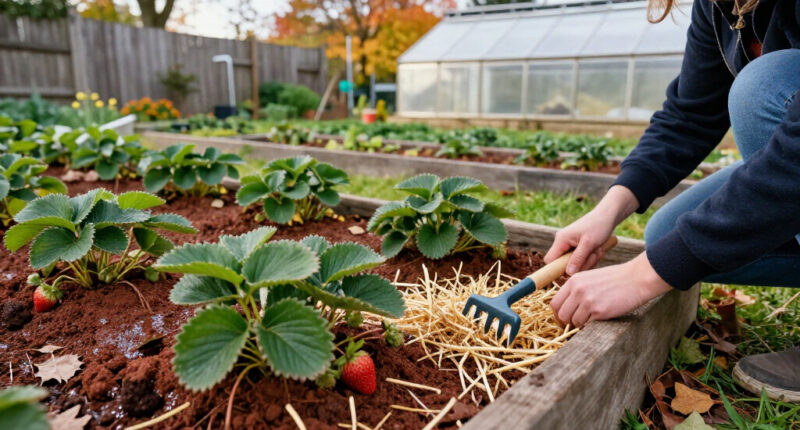 What Your Strawberry Plants Need In October – 5 Ways To Overwinter Strawberries And Ensure Juicy Bumper Crops