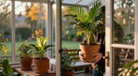 When To Bring Houseplants Inside—and How To Keep Them Healthy All Winter